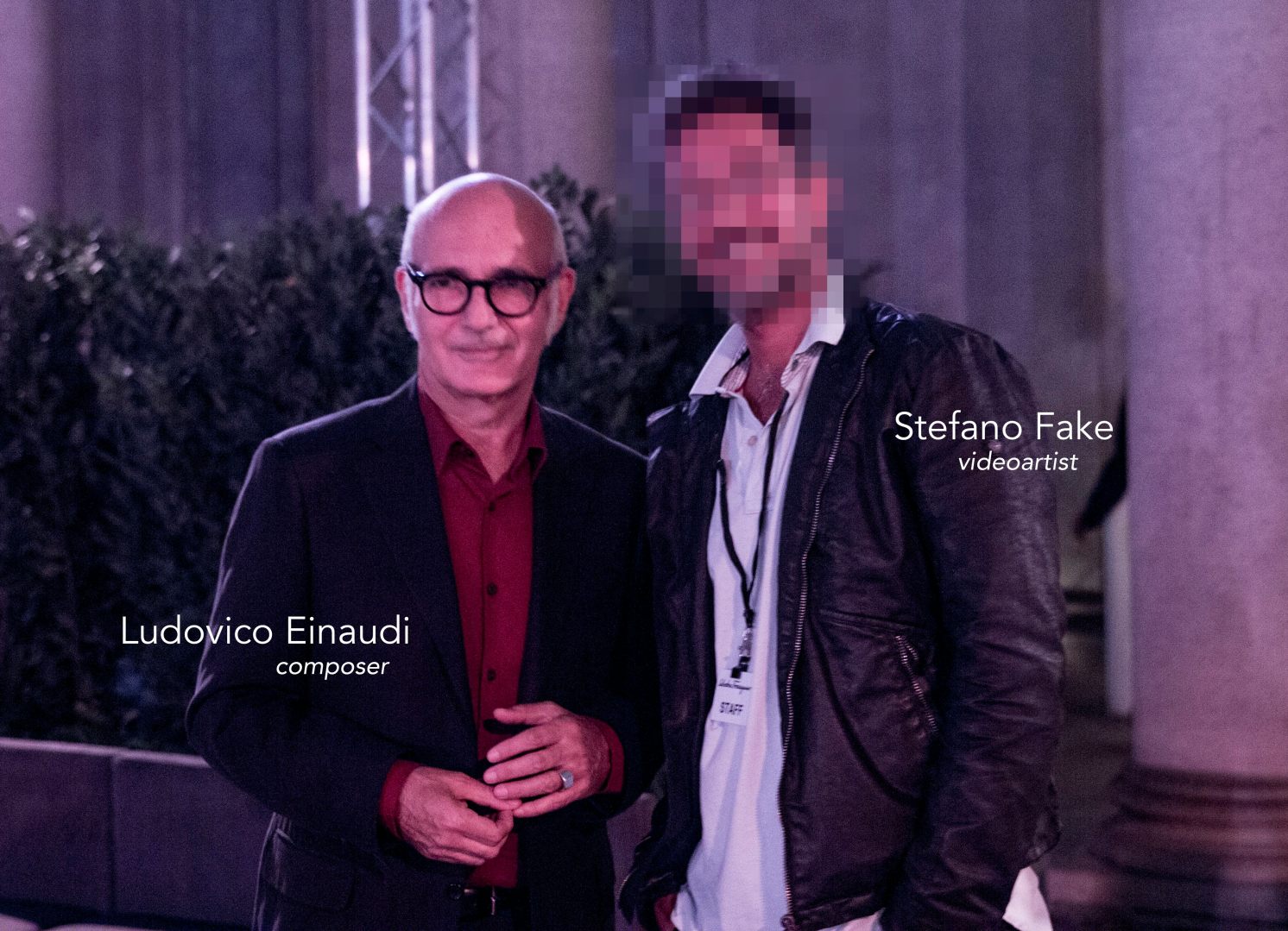 Ludovico Einaudi Stefano Fake ok