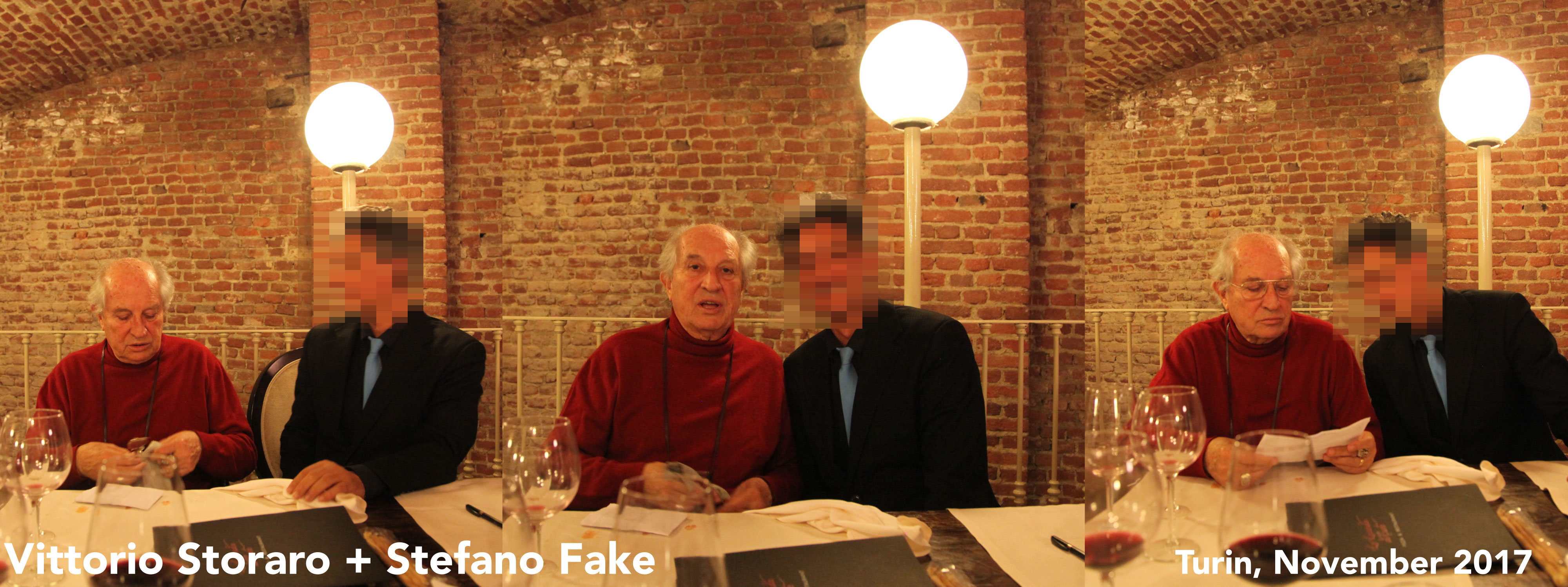 VITTORIO STORARO + STEFANO FAKE - 2017