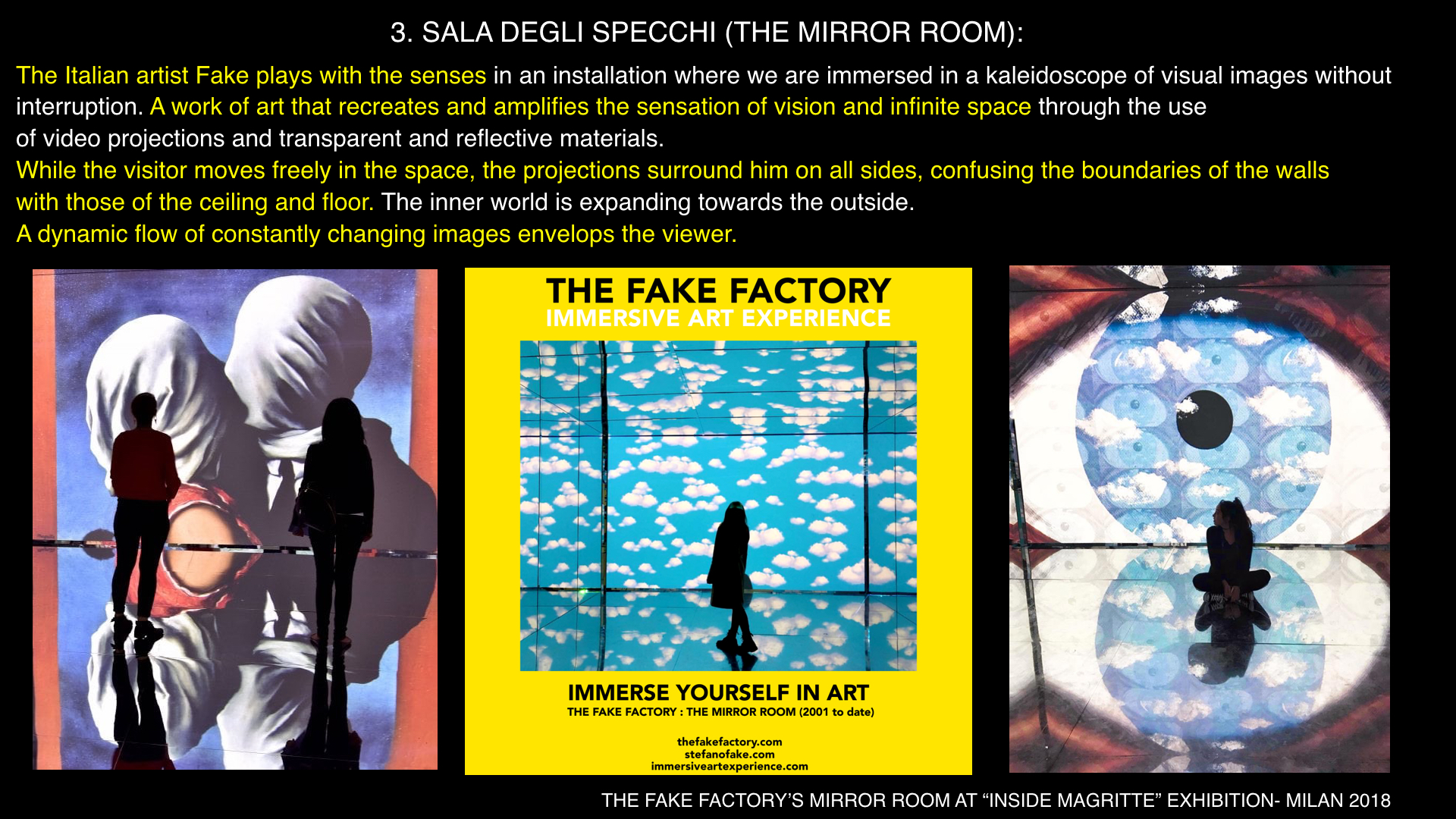 THE FAKE FACTORY IMMERSIVE ART EXPERIENCE 2012-2020 FORMAT.115