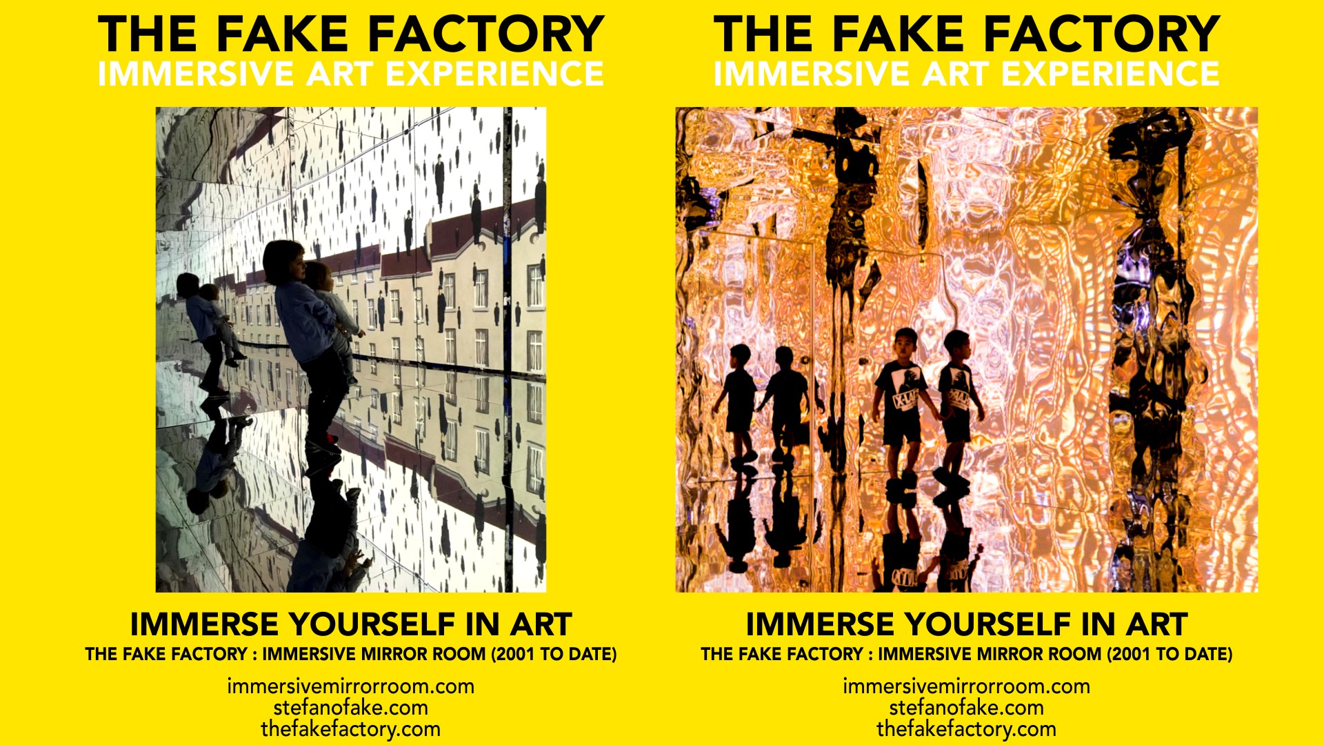 THE FAKE FACTORY IMMERSIVE ART EXPERIENCE 2012-2020 FORMAT.155
